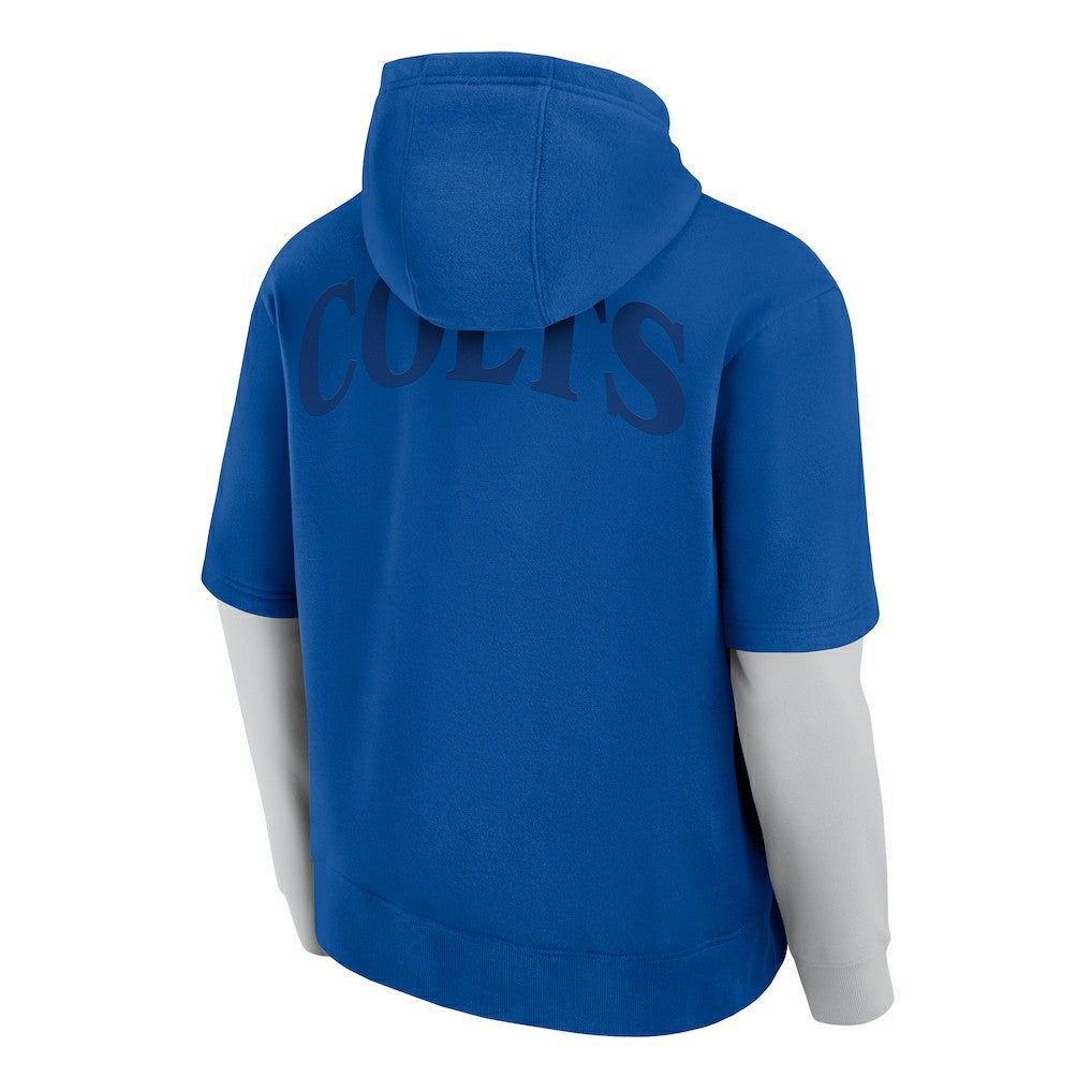NFL Indianapolis Colts Unisex Sleek Elements Pullover Hoodie