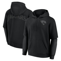 NFL Jacksonville Jaguars Unisex Sleek Elements Pullover Hoodie