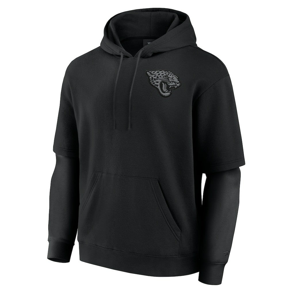 NFL Jacksonville Jaguars Unisex Sleek Elements Pullover Hoodie