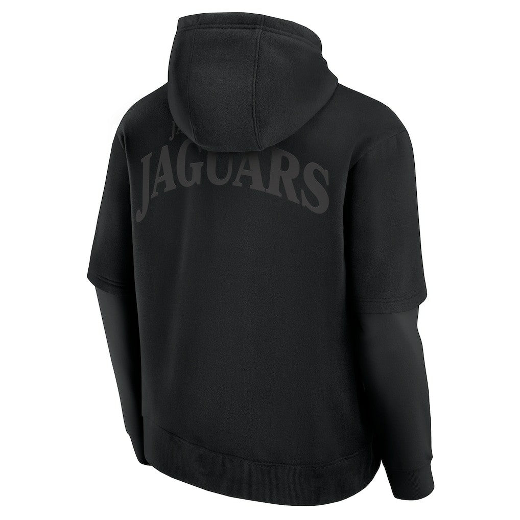 NFL Jacksonville Jaguars Unisex Sleek Elements Pullover Hoodie