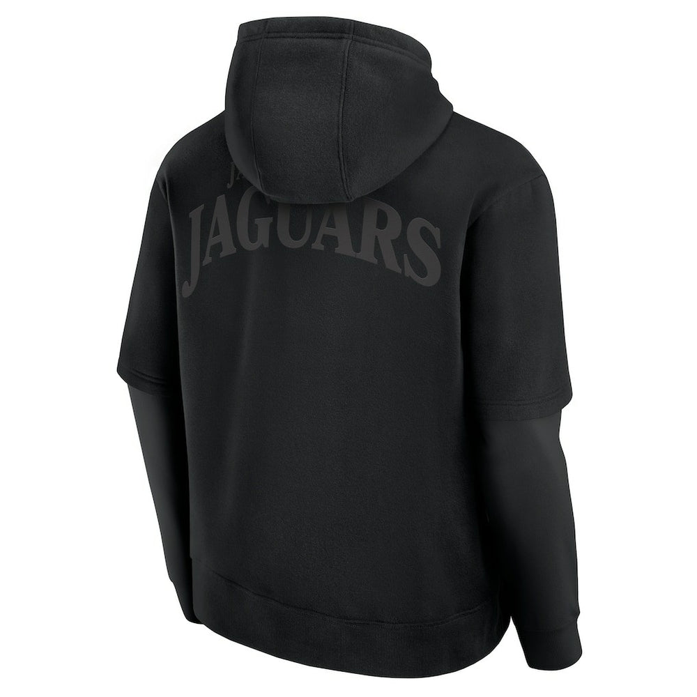 NFL Jacksonville Jaguars Unisex Sleek Elements Pullover Hoodie