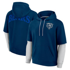 NFL Chicago Bears Unisex Sleek Elements Pullover Hoodie