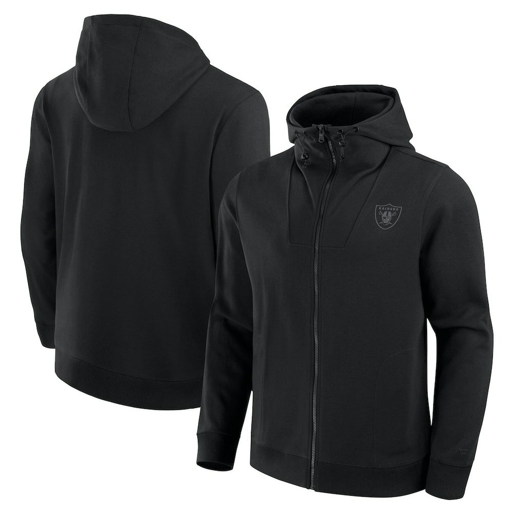 NFL Las Vegas Raiders Unisex Front Office Full-Zip Hoodie