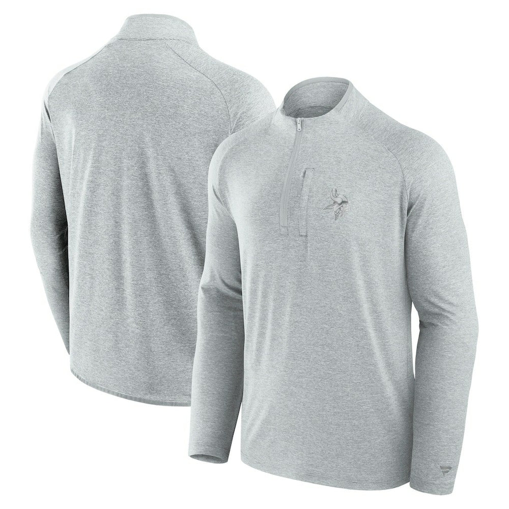 NFL Minnesota Vikings Unisex Front Office Performance Primary Quarter-Zip Jacket