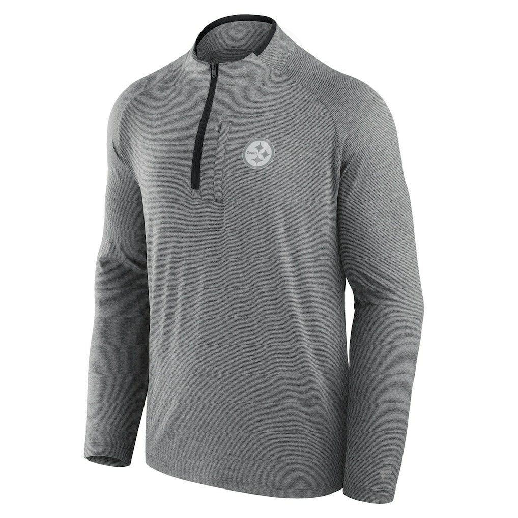 NFL Pittsburgh Steelers Unisex Front Office Performance Primary Quarter-Zip Jacket