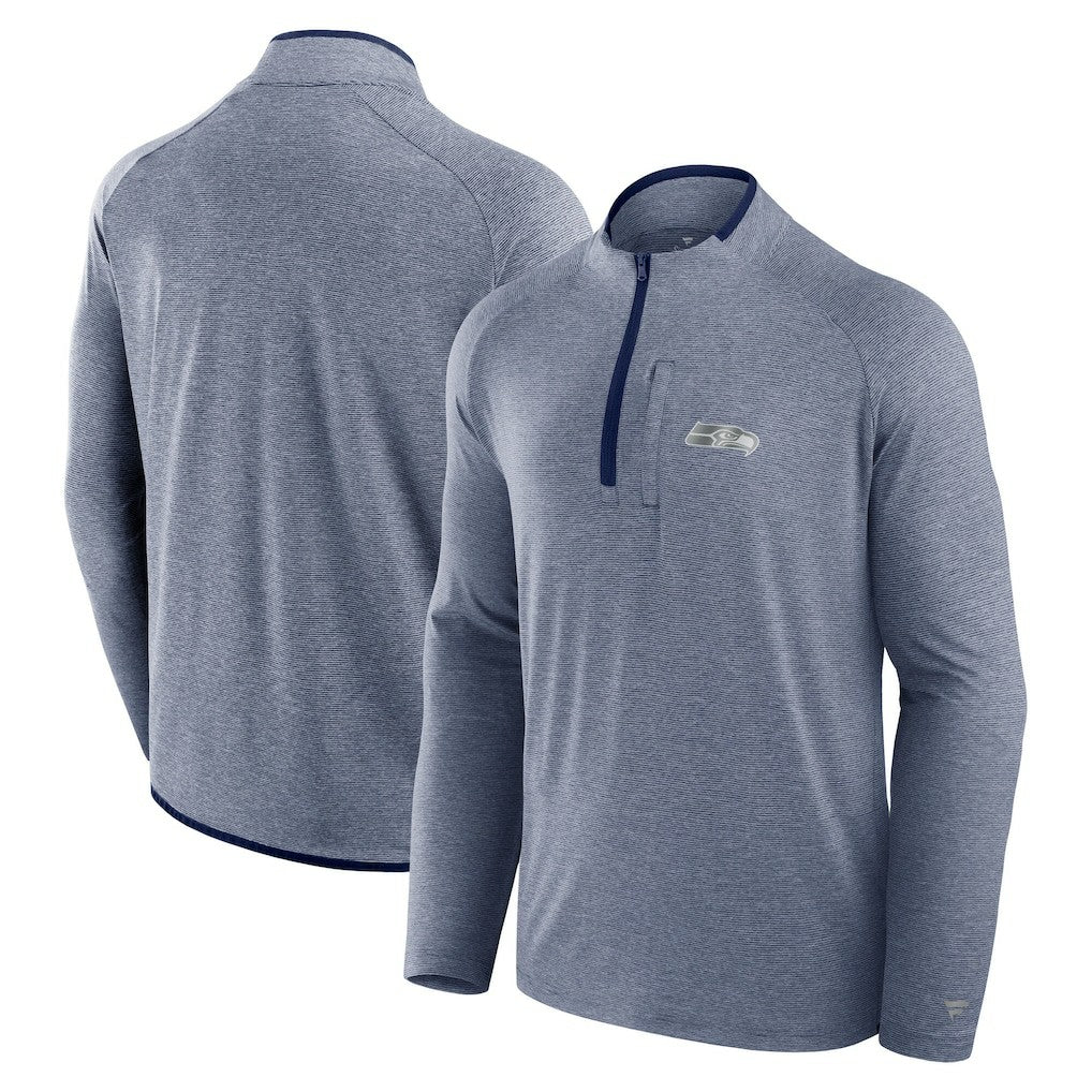 NFL Seattle Seahawks Unisex Front Office Performance Primary Quarter-Zip Jacket