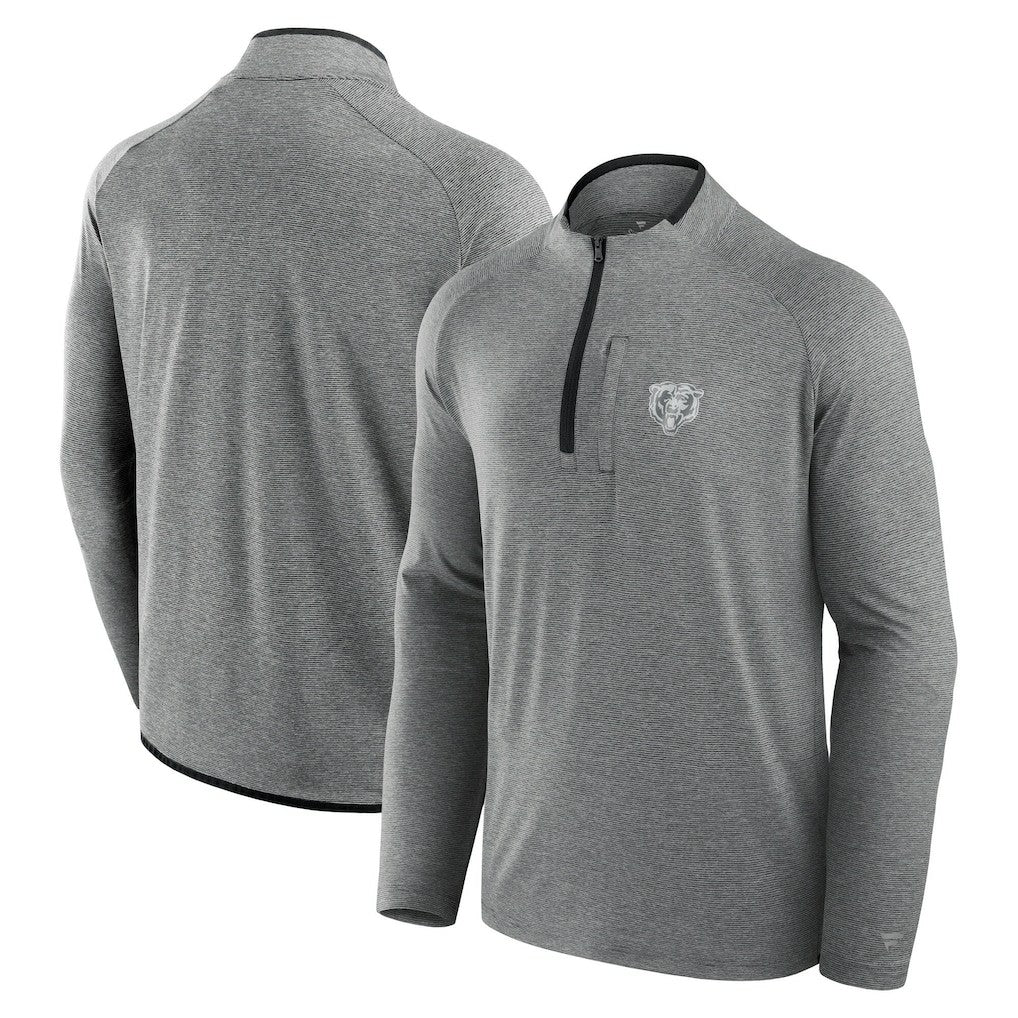 NFL Chicago Bears Unisex Front Office Performance Primary Quarter-Zip Jacket