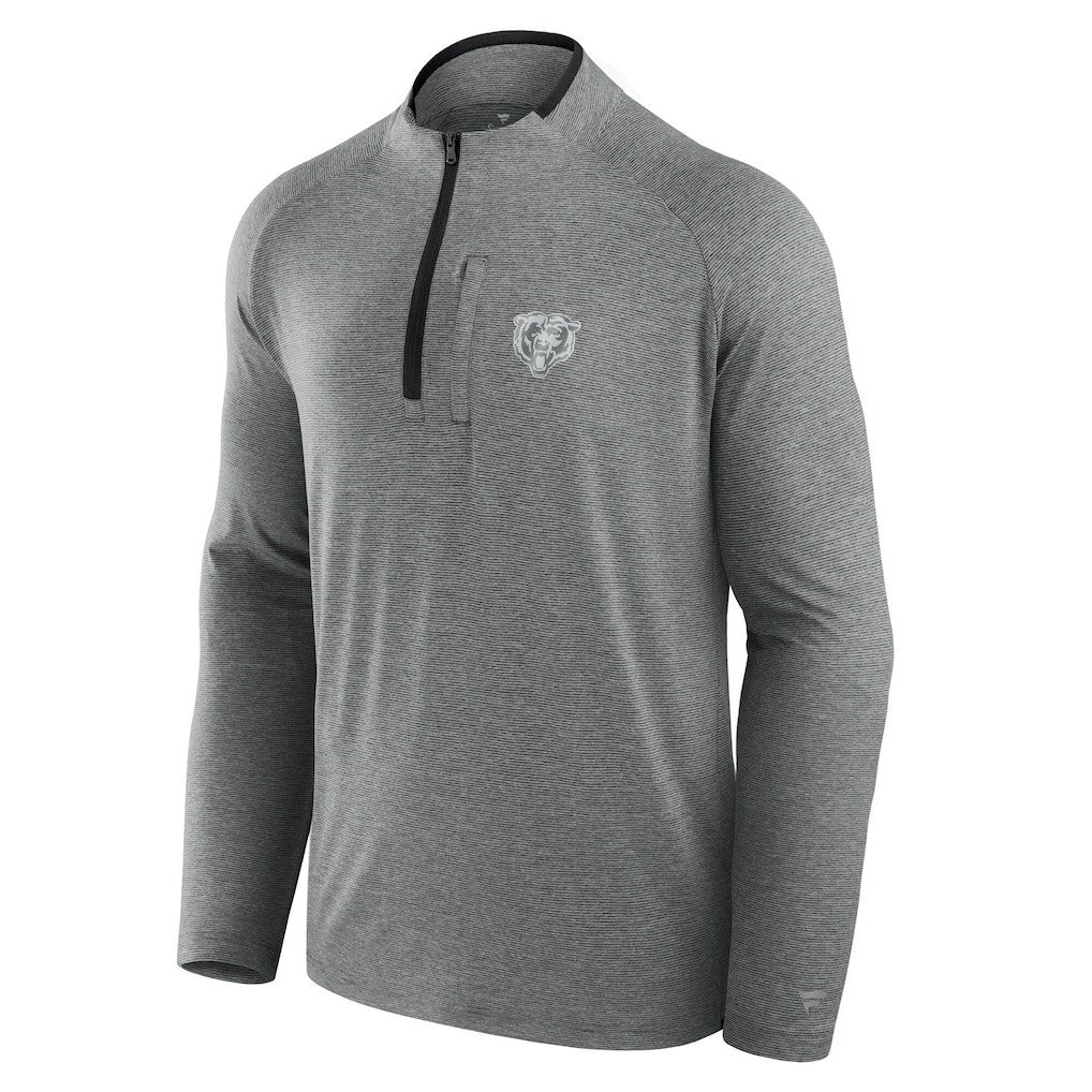 NFL Chicago Bears Unisex Front Office Performance Primary Quarter-Zip Jacket