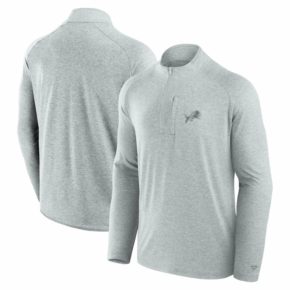 NFL Detroit Lions Unisex Front Office Performance Primary Quarter-Zip Jacket