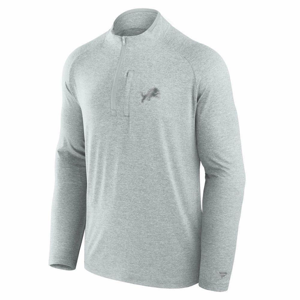 NFL Detroit Lions Unisex Front Office Performance Primary Quarter-Zip Jacket