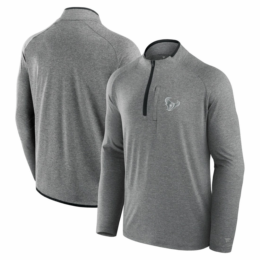 NFL Houston Texans Unisex Front Office Performance Primary Quarter-Zip Jacket