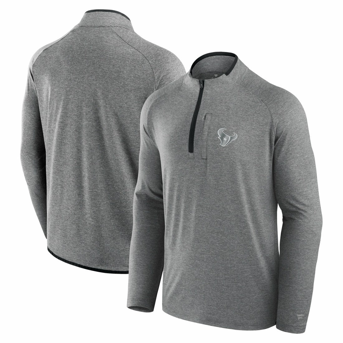 NFL Houston Texans Unisex Front Office Performance Primary Quarter-Zip Jacket