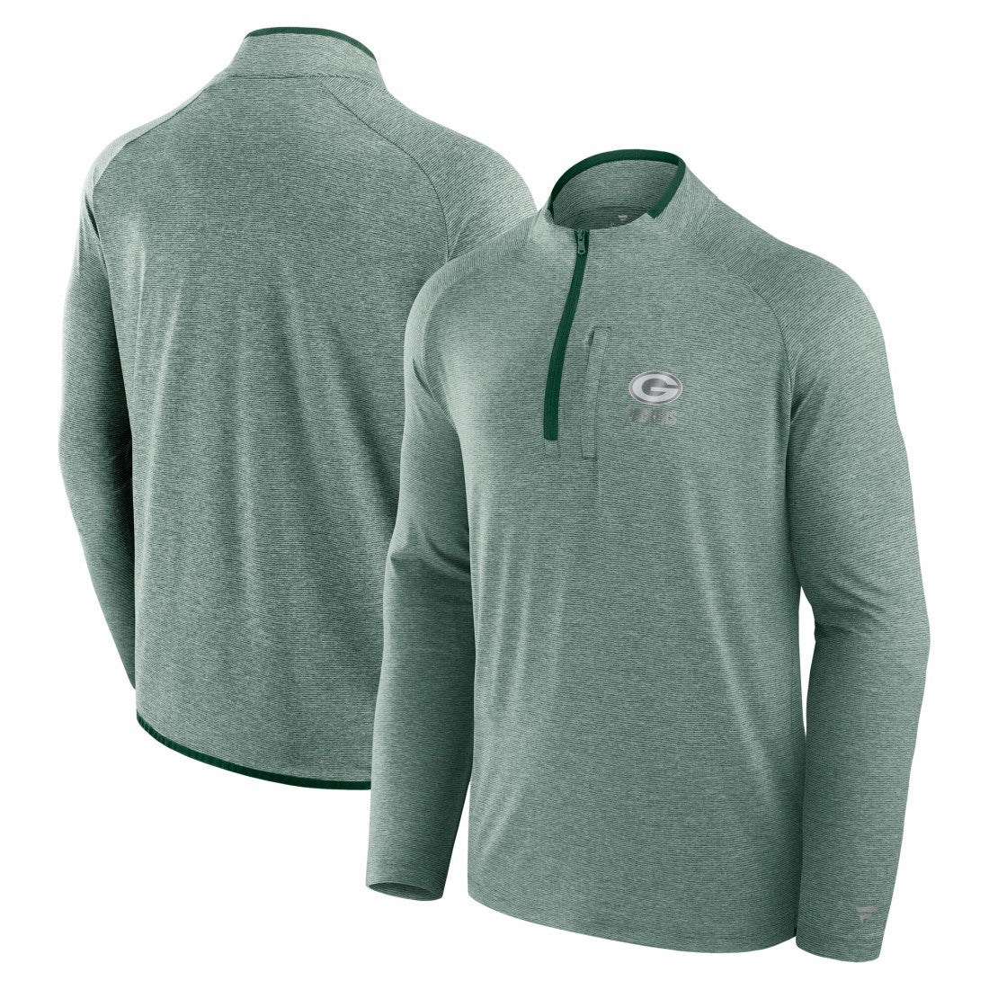 NFL Green Bay Packers Unisex Front Office Performance Primary Quarter-Zip Jacket