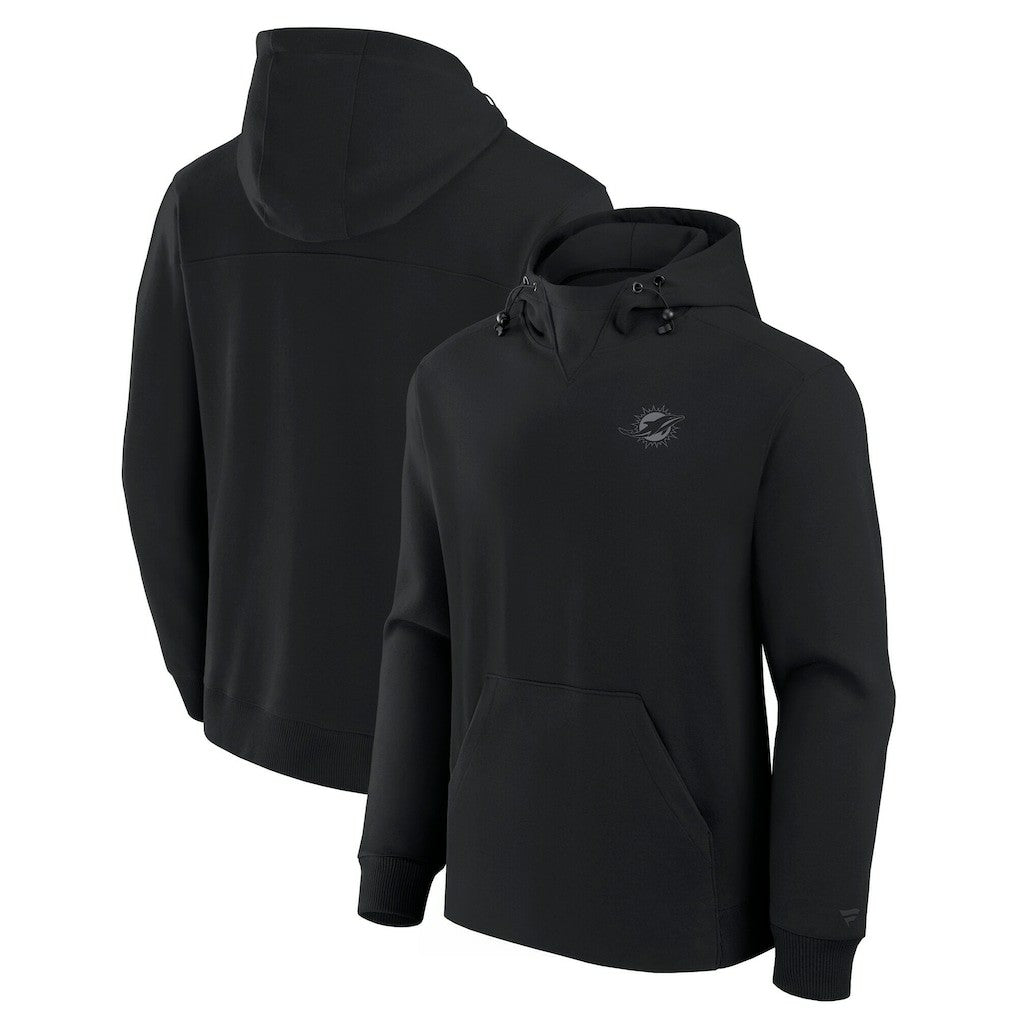 NFL Miami Dolphins Unisex Front Office Tonal Tri-Blend Pullover Hoodie