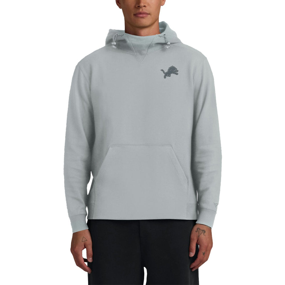 NFL Detroit Lions Unisex Front Office Tonal Tri-Blend Pullover Hoodie