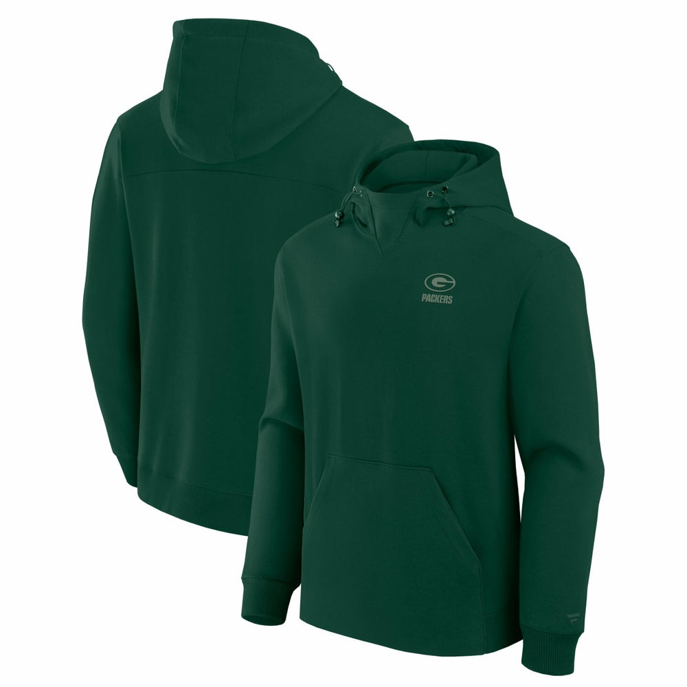 NFL Green Bay Packers Unisex Front Office Tonal Tri-Blend Pullover Hoodie