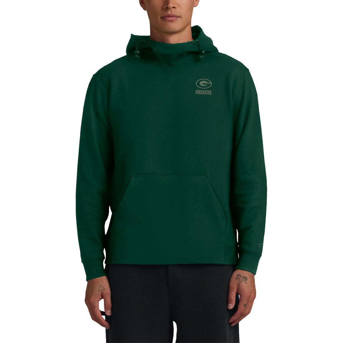 NFL Green Bay Packers Unisex Front Office Tonal Tri-Blend Pullover Hoodie