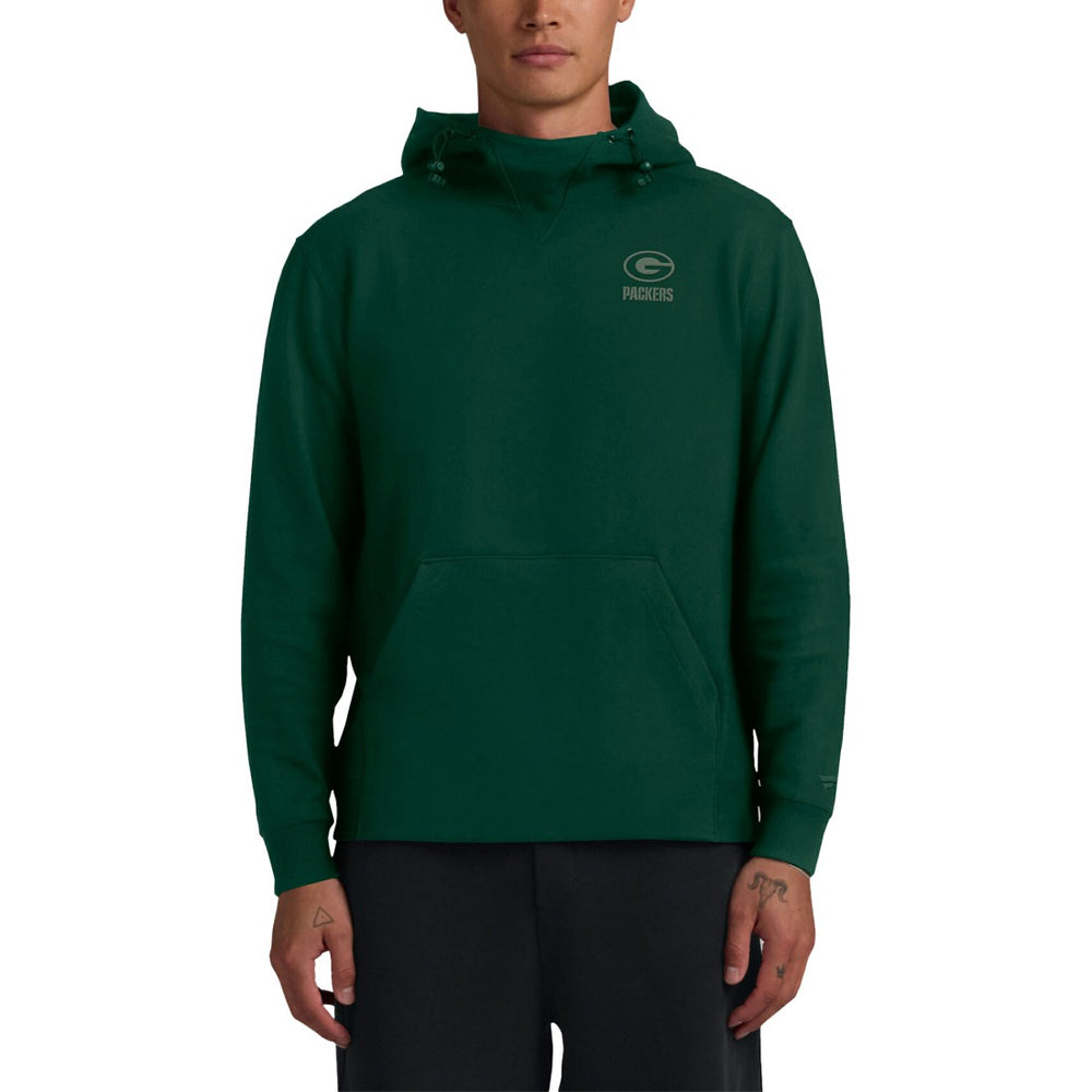 NFL Green Bay Packers Unisex Front Office Tonal Tri-Blend Pullover Hoodie