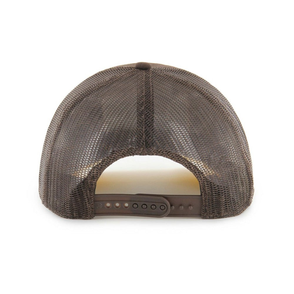 San Diego Padres Hardline Trucker Adjustable Hat - Brown | 47 brand