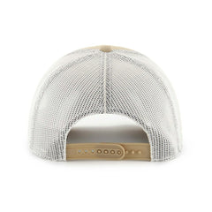 Cincinnati Reds Ridgewood Trucker Adjustable Hats - Khaki | 47 brand