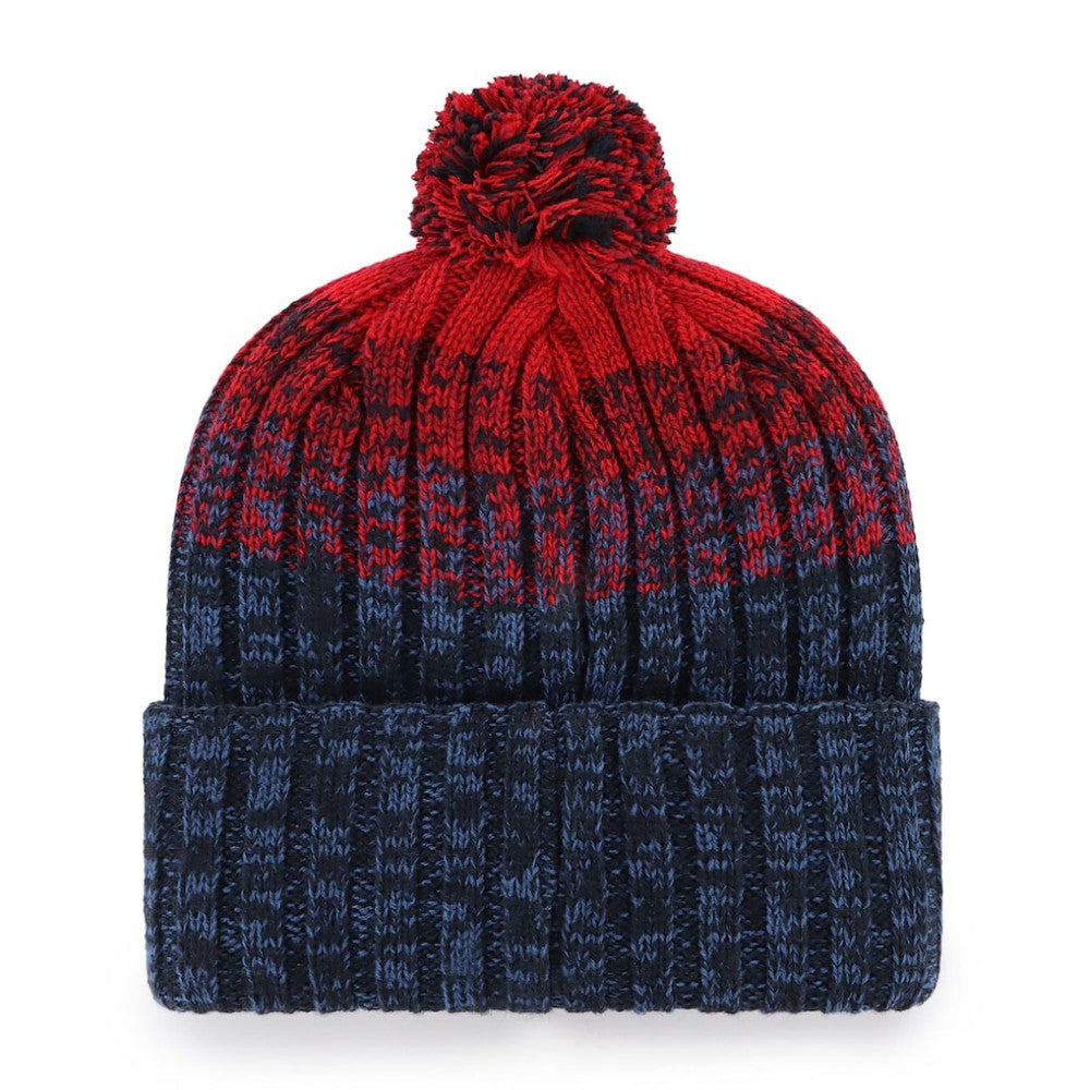 Boston Red Sox Cascade Cuffed Knit Hat with Pom - Navy | 47 brand