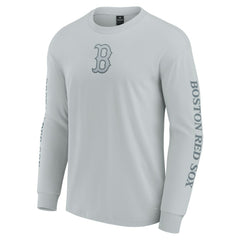 Boston Red Sox Elements Strive Long Sleeve T-Shirt - Gray