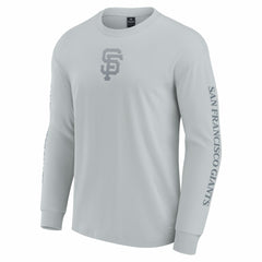 San Francisco Giants Elements Strive Long Sleeve T-Shirt - Gray