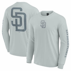 San Diego Padres Elements Strive Long Sleeve T-Shirt - Gray