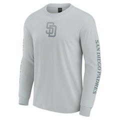 San Diego Padres Elements Strive Long Sleeve T-Shirt - Gray