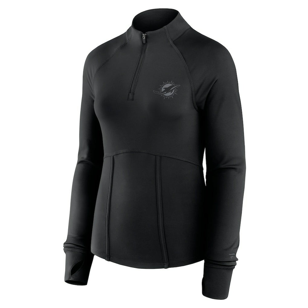 NFL Miami Dolphins Women's Elements Quarter-Zip Jacket