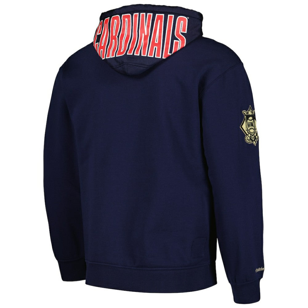 St. Louis Cardinals Team OG 2.0 Current Logo Pullover Hoodie - Navy | Mitchell & Ness