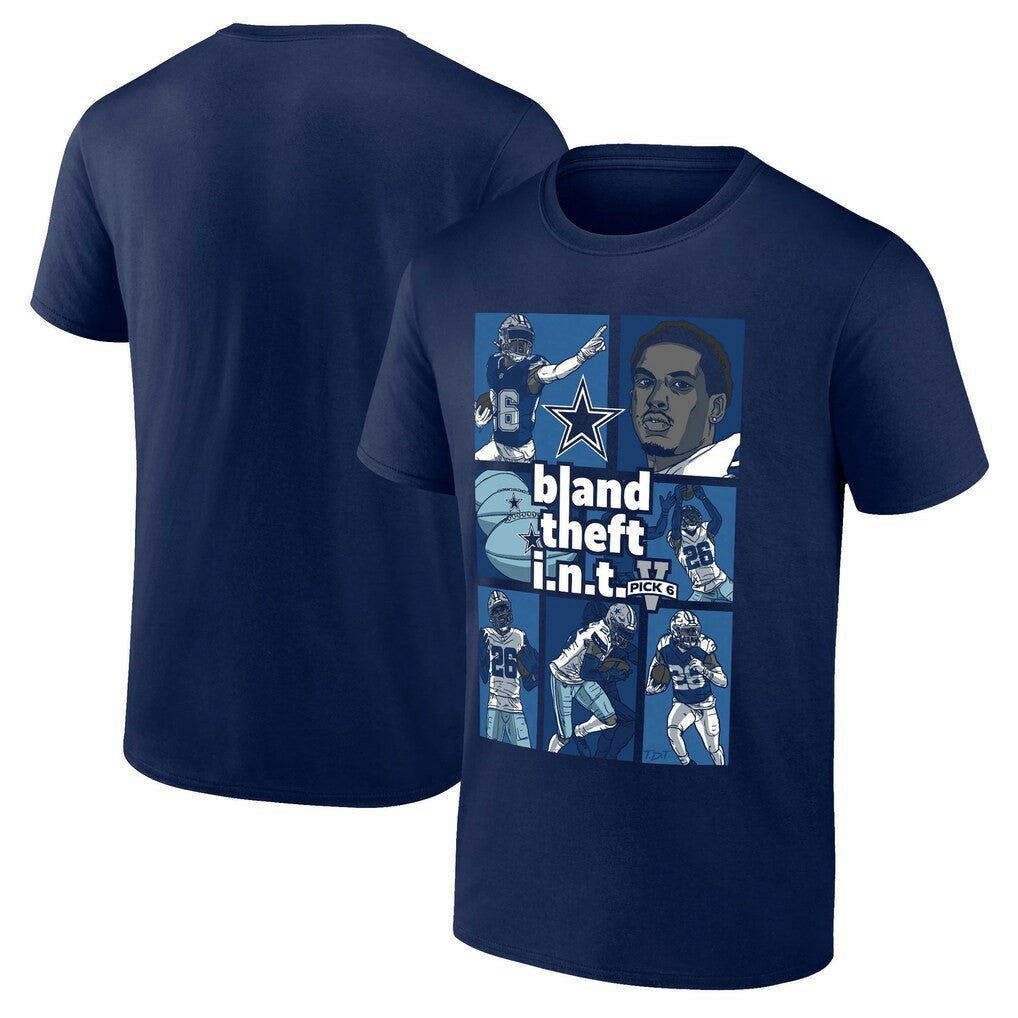 NFL Dallas Cowboys DaRon Bland  Pick Six T-Shirt