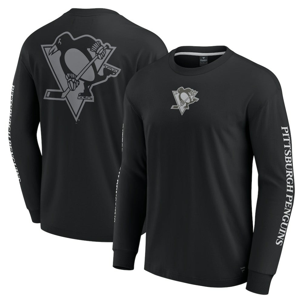 Pittsburgh Penguins Fanatics Elements Strive Long Sleeve T-Shirt