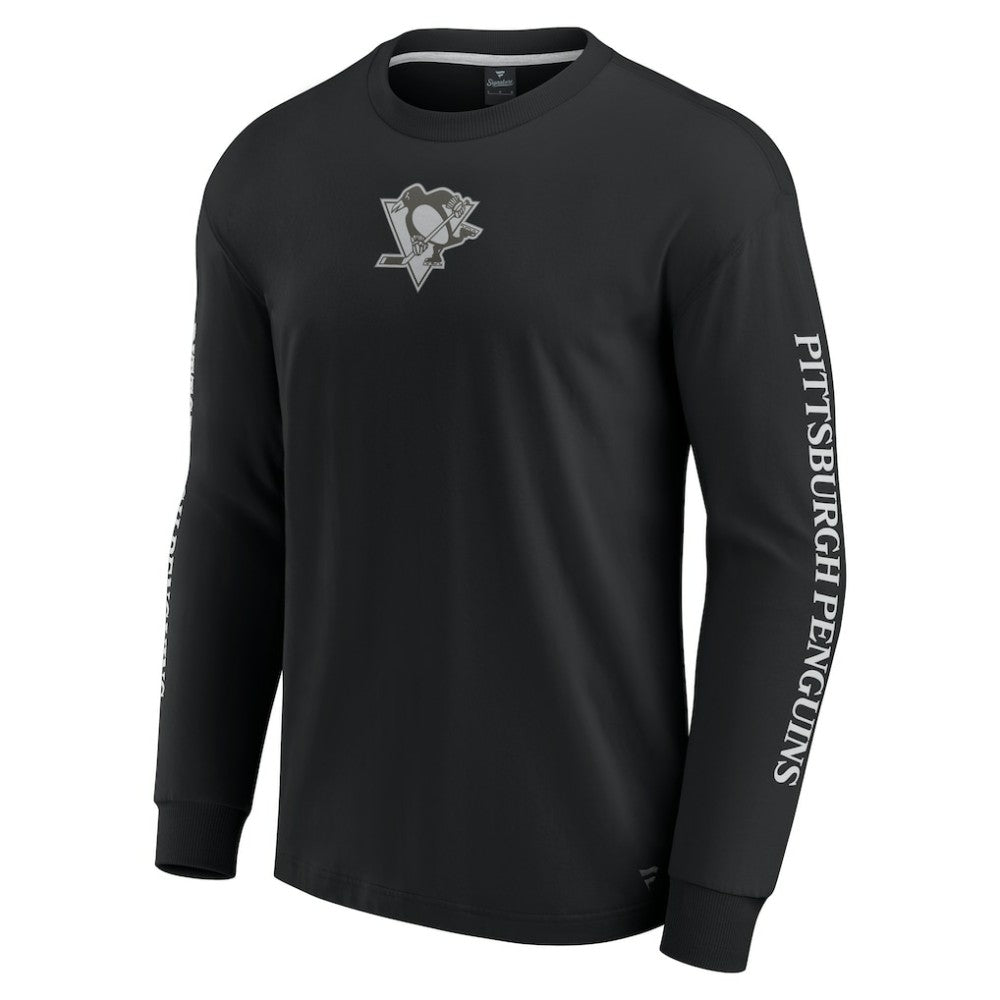 Pittsburgh Penguins Fanatics Elements Strive Long Sleeve T-Shirt