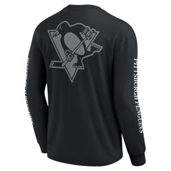 Pittsburgh Penguins Fanatics Elements Strive Long Sleeve T-Shirt