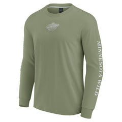 Minnesota Wild Fanatics Elements Strive Long Sleeve T-Shirt