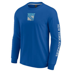 New York Rangers Fanatics Elements Strive Long Sleeve T-Shirt