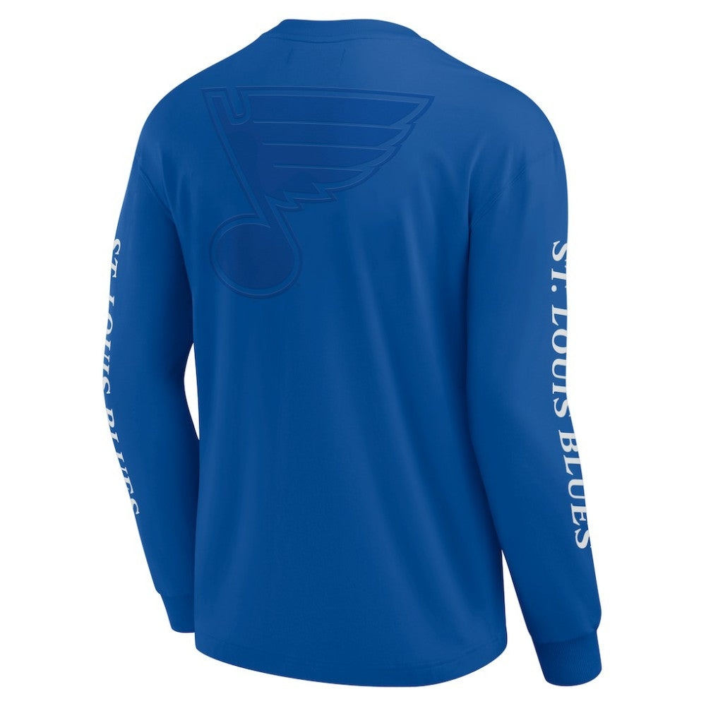 St. Louis Blues Fanatics Elements Strive Long Sleeve T-Shirt
