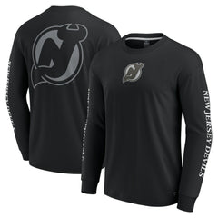 New Jersey Devils Fanatics Elements Strive Long Sleeve T-Shirt