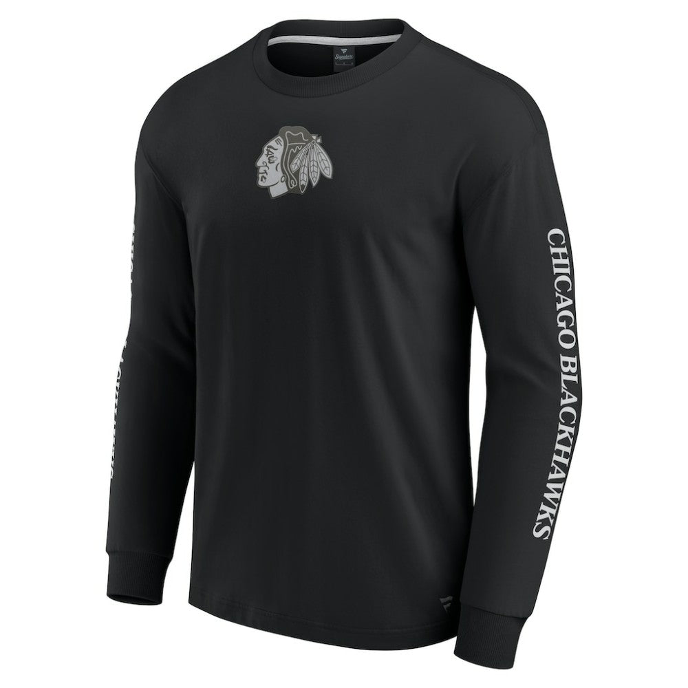 Chicago Blackhawks Fanatics Elements Strive Long Sleeve T-Shirt