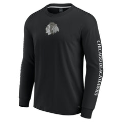 Chicago Blackhawks Fanatics Elements Strive Long Sleeve T-Shirt
