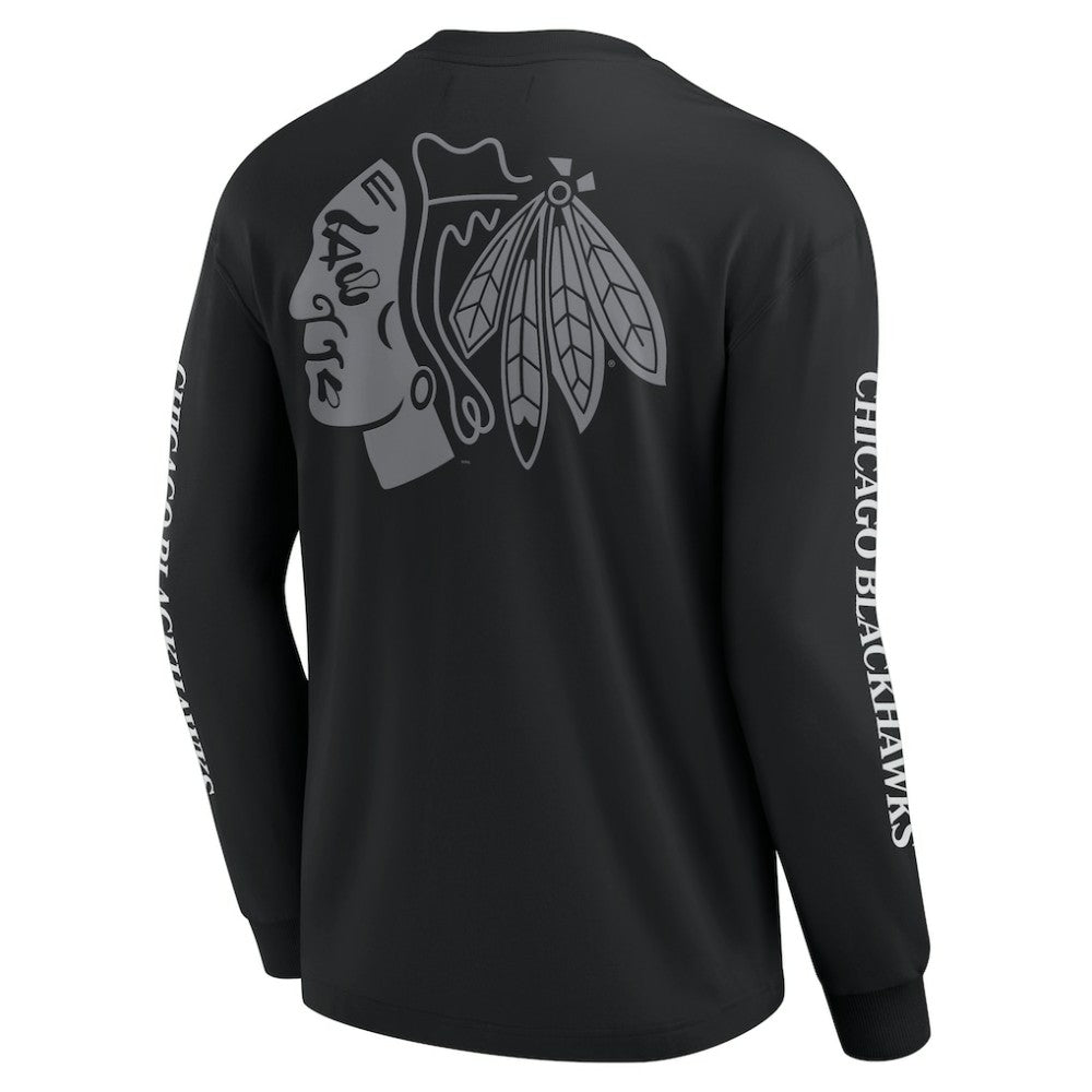 Chicago Blackhawks Fanatics Elements Strive Long Sleeve T-Shirt