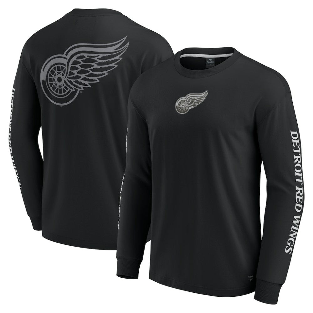 Detroit Red Wings Fanatics Elements Strive Long Sleeve T-Shirt