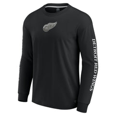 Detroit Red Wings Fanatics Elements Strive Long Sleeve T-Shirt