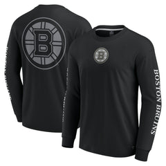 Boston Bruins Fanatics Elements Strive Long Sleeve T-Shirt