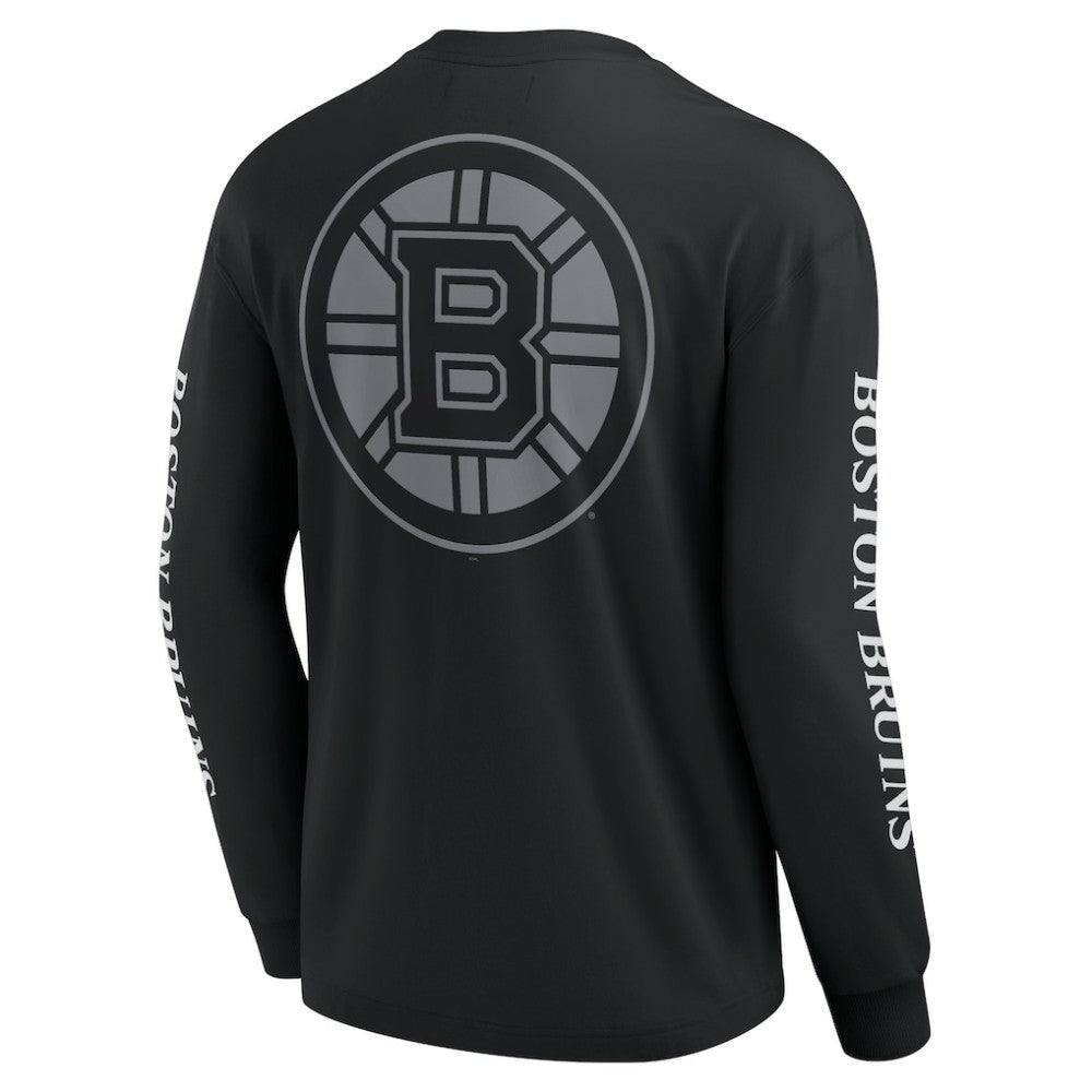 Boston Bruins Fanatics Elements Strive Long Sleeve T-Shirt