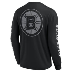 Boston Bruins Fanatics Elements Strive Long Sleeve T-Shirt