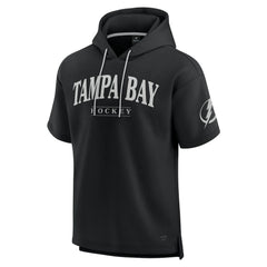 Tampa Bay Lightning Fanatics Elements Ready Short Sleeve Pullover Hoodie