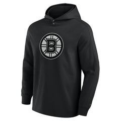 Boston Bruins Fanatics Elements Blaze Tri-Blend Long Sleeve Hoodie T-Shirt