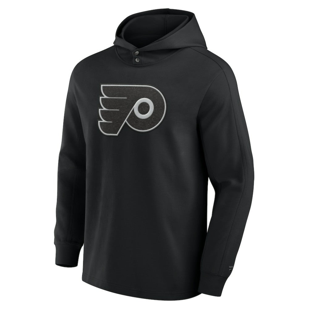 Philadelphia Flyers Fanatics Elements Blaze Tri-Blend Long Sleeve Hoodie T-Shirt